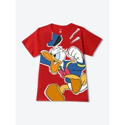 YK Disney Boys Printed Raw Edge T-shirt-picture-32