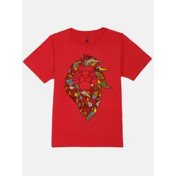 YK Disney Boys Simba Printed Pure Cotton T-shirt-picture-43