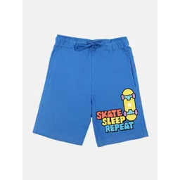 YK Disney Boys Typography Printed Mid-Rise Outdoor Shorts-picture-53