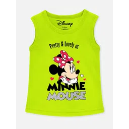 YK Disney Girls 4 Minnie Mouse Printed Applique T-shirt-picture-42