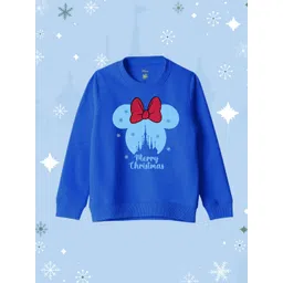 YK Disney Girls Minnie Mouse Printed Pullover Sweatshirt-picture-37