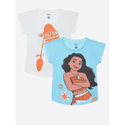YK Disney Girls Pack Of 2 Graphic Printed Top-picture-15