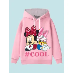 YK Disney Girls Printed Hooded Sweatshirt-picture-19