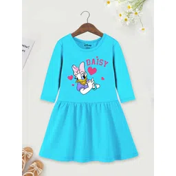 YK Disney Print Fit & Flare Dress-picture-20