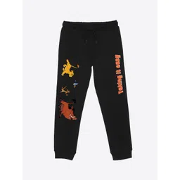 yk disney YK DisneyBoys Lion King Printed Regular Fit Cotton Jogger-picture-53