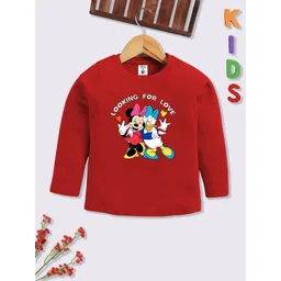 yk disney YK X Minute Mirth Girls Minnie Mouse & Daisy Duck Printed Cotton T-shirt-picture-58