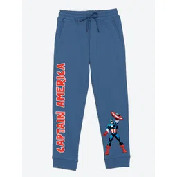 YK Marvel Boys Graphic Printed Cotton Joggers-picture-18
