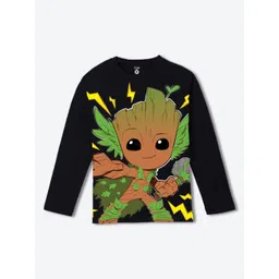 YK Marvel Boys Graphic Printed Round Neck Cotton T-shirt-picture-16