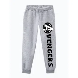 YK Marvel Boys Pack Of 3 Printed Mid-Rise Joggers image 4