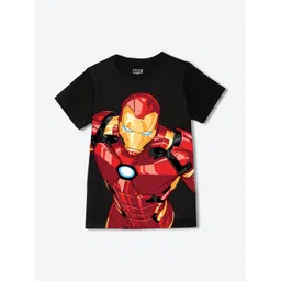 YK Marvel Boys Printed Applique T-shirt-picture-15