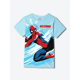 YK Marvel Boys Printed Applique T-shirt-picture-26