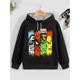YK Marvel Boys Printed Hooded Sweatshirt-image-18