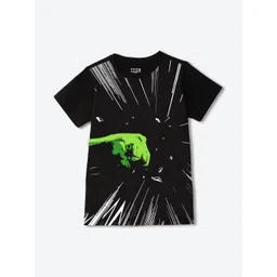 YK Marvel Boys Printed Pockets T-shirt image 1