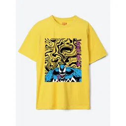 YK Marvel Boys Printed Pure Cotton Applique T-shirt-picture-19