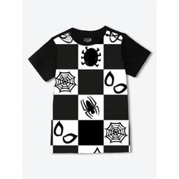 YK Marvel Boys Spider-Man Graphic Printed Round Neck Regular Fit T-shirt-picture-52