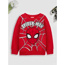 YK Marvel Boys Spider Man Printed Pullover-picture-39