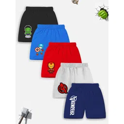 YK Marvel Unisex Kids Printed Avengers Shorts-picture-48