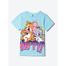 YK Warner Bros Boys Printed Applique T-shirt-picture-12