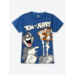 YK Warner Bros Boys Printed Applique T-shirt-picture-22