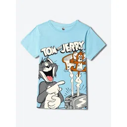 YK Warner Bros Boys Printed Applique T-shirt-picture-26