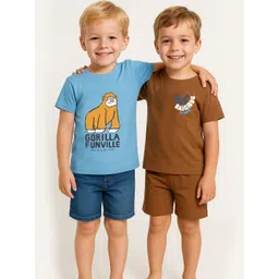 YK X DOREME Boys Cotton Tshirts-picture-13