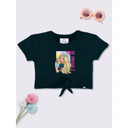 YK X Minute Mirth Barbie Graphic Printed Crop Top-picture-39