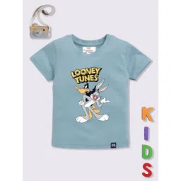 YK X Minute Mirth Boys Bugs Bunny Printed Pure Cotton T-shirt-picture-50