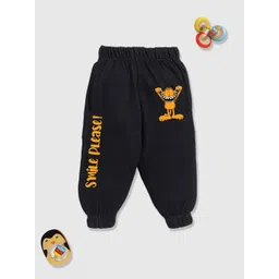 YK X Minute Mirth Boys Garfield Printed Cotton Joggers-image-21