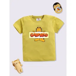 YK X Minute Mirth Boys Garfield Printed Cotton T-Shirt-picture-51