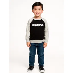 YK X Minute Mirth Boys Garfield Printed Sweatshirt-image-19