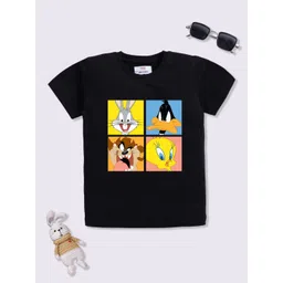 YK X Minute Mirth Boys Looney Tunes Printed Cotton T-Shirt-picture-45