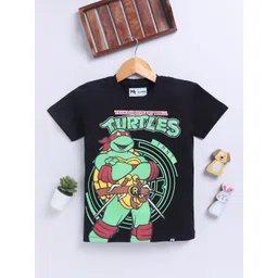 YK X Minute Mirth Boys Mutant Ninja Turtles Graphic Printed Pure Cotton T-shirt-picture-41