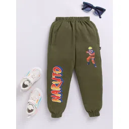 YK X Minute Mirth Boys Naruto Printed Pure Cotton Joggers-picture-13