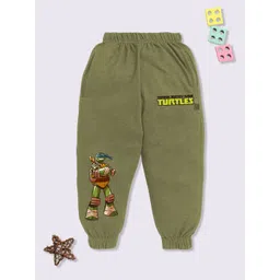 YK X Minute Mirth Boys Ninja Turtles Printed Cotton Joggers-picture-28