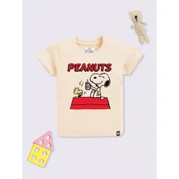 YK X Minute Mirth Boys Peanuts Printed T-shirt-picture-48