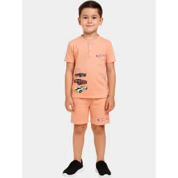 YK X Minute Mirth Boys Printed T-shirt with Shorts-picture-19