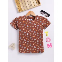 YK X Minute Mirth Boys Tom & Jerry Graphic Printed Pure Cotton T-shirt-picture-57