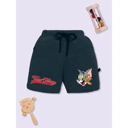 YK X Minute Mirth Boys Tom & Jerry Printed Cotton Shorts-picture-48