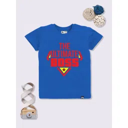 YK X Minute Mirth Boys Typography Printed T-shirt-picture-51