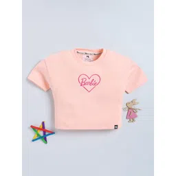 YK X Minute Mirth Girls Barbie Embroidered T-shirt-picture-13