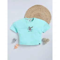 YK X Minute Mirth Girls Embroidered T-shirt-picture-28