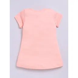 YK X Minute Mirth Girls Powerpuff Girls Printed Pure Cotton T-shirt Dress image 3