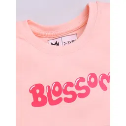 YK X Minute Mirth Girls Powerpuff Girls Printed Pure Cotton T-shirt Dress image 4