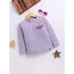 YK X Minute Mirth Girls Powerpuff Printed Pure Cotton Top-picture-24