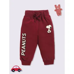 YK X Minute Mirth Infant Boys Peanuts Printed Pure Cotton Joggers-picture-10