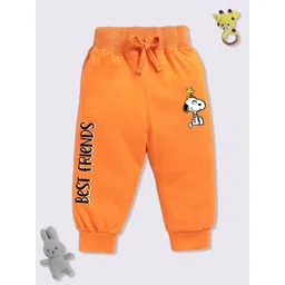 YK X Minute Mirth Infant Boys Peanuts Printed Pure Cotton Joggers-picture-31
