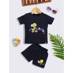 YK X Minute Mirth Infants Girls Looney Tunes Printed Top with Shorts-picture-32