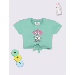 YK X Minute Mirth Looney Tunes Graphic Printed Crop Top-picture-20