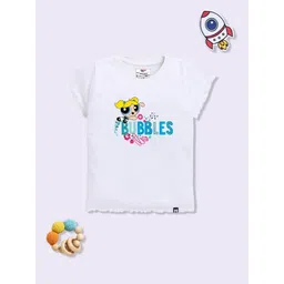 YK X Minute Mirth Powerpuff Girls Printed Cotton Top-picture-38