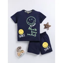 YK X Tinyo Boys Conversational Printed Pure Cotton Clothing Set-picture-17